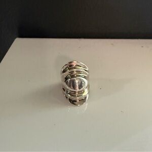 Vintage Sterling Silver Cuff Ring Very unique! Handmade!